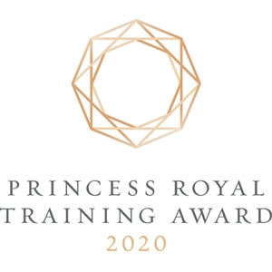Princess Royal Training Award Logo
